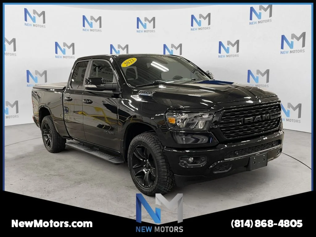 Used 2022 Diamond Black Ram Big Horn/Lone Star image 7