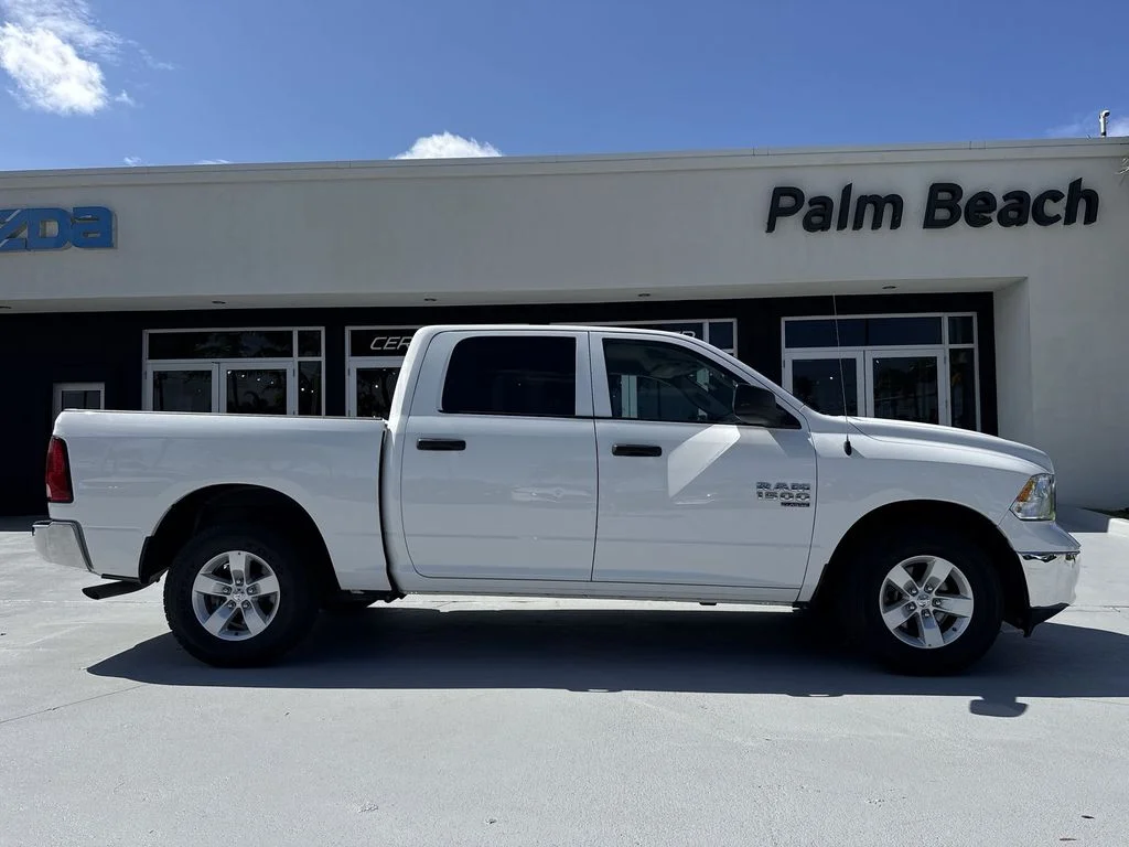 Used 2022 Bright White Clearcoat Ram SLT image 23