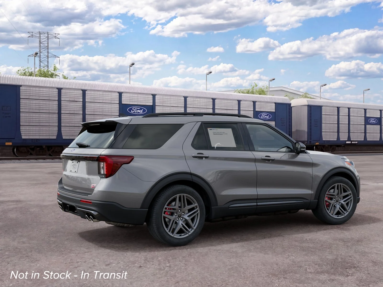 New 2027 Carbonized Gray Metallic Ford ST image 9
