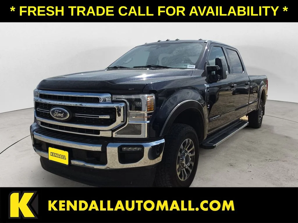 Used 2021 Blue Ford Lariat image 1