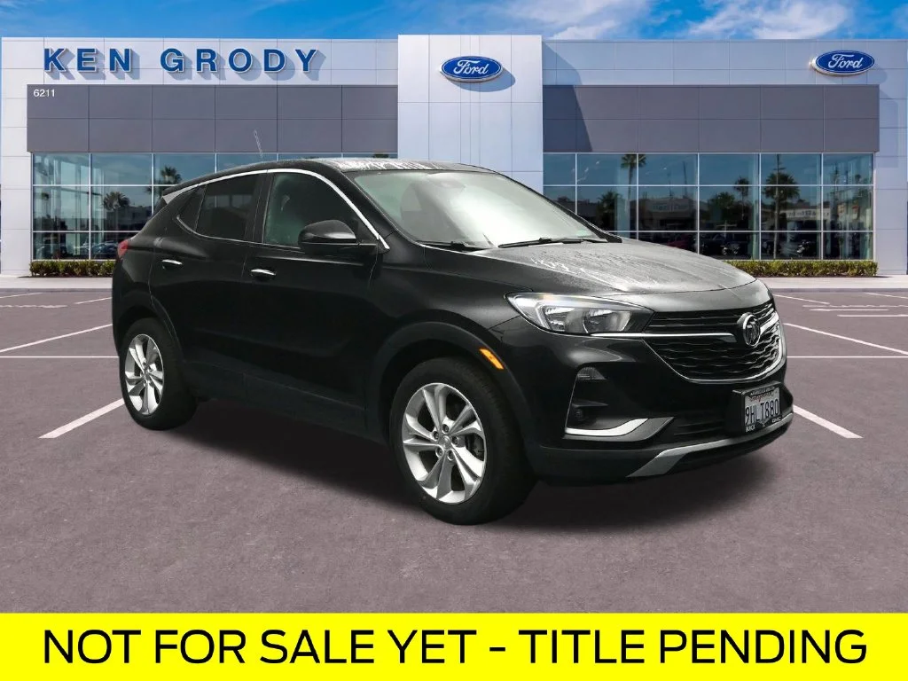 Used 2023 Black Buick Preferred image 1