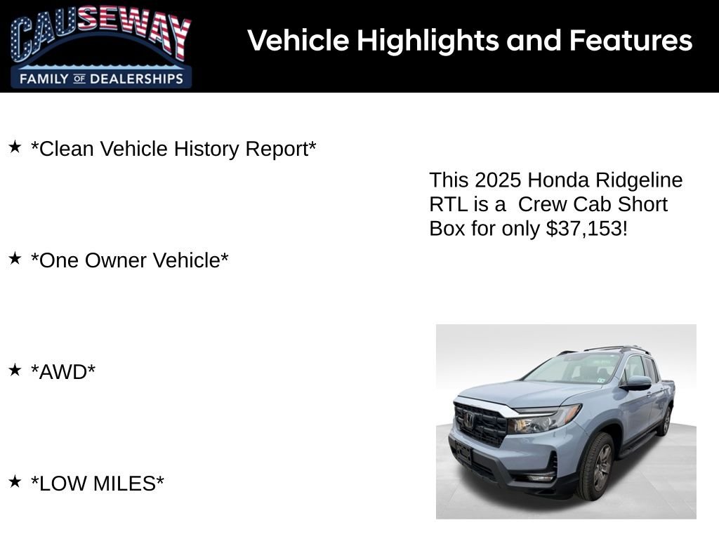 Used 2025 Modern Steel Metallic Honda RTL image 2