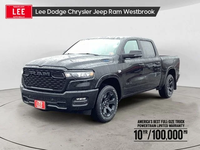 New 2026 Diamond Black Ram BIG HORN CREW CAB 4X4 5