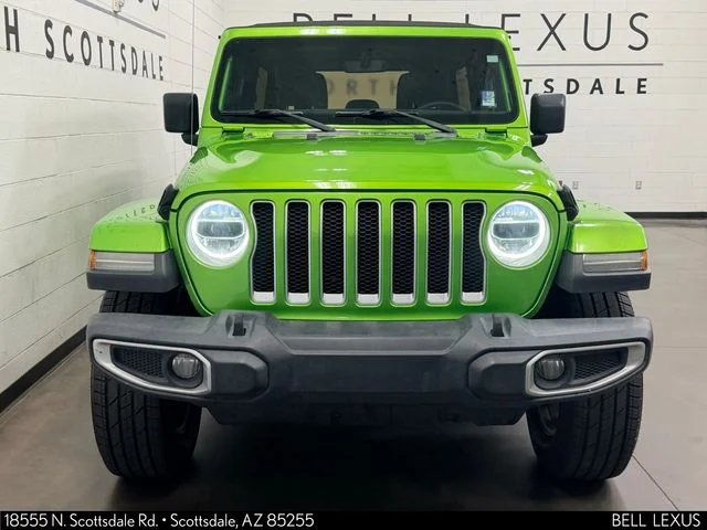 Used 2018 Green Jeep Unlimited Sahara image 6