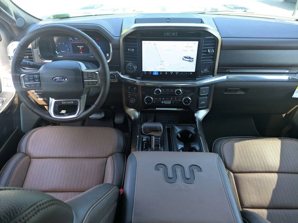 New 2026 Star White Metallic Tri-Coat Ford King Ranch image 15