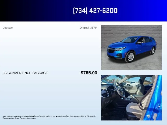 Used 2024 Riptide Blue Metallic Chevrolet LS image 5
