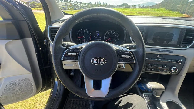 Used 2020 Blue Kia LX image 21