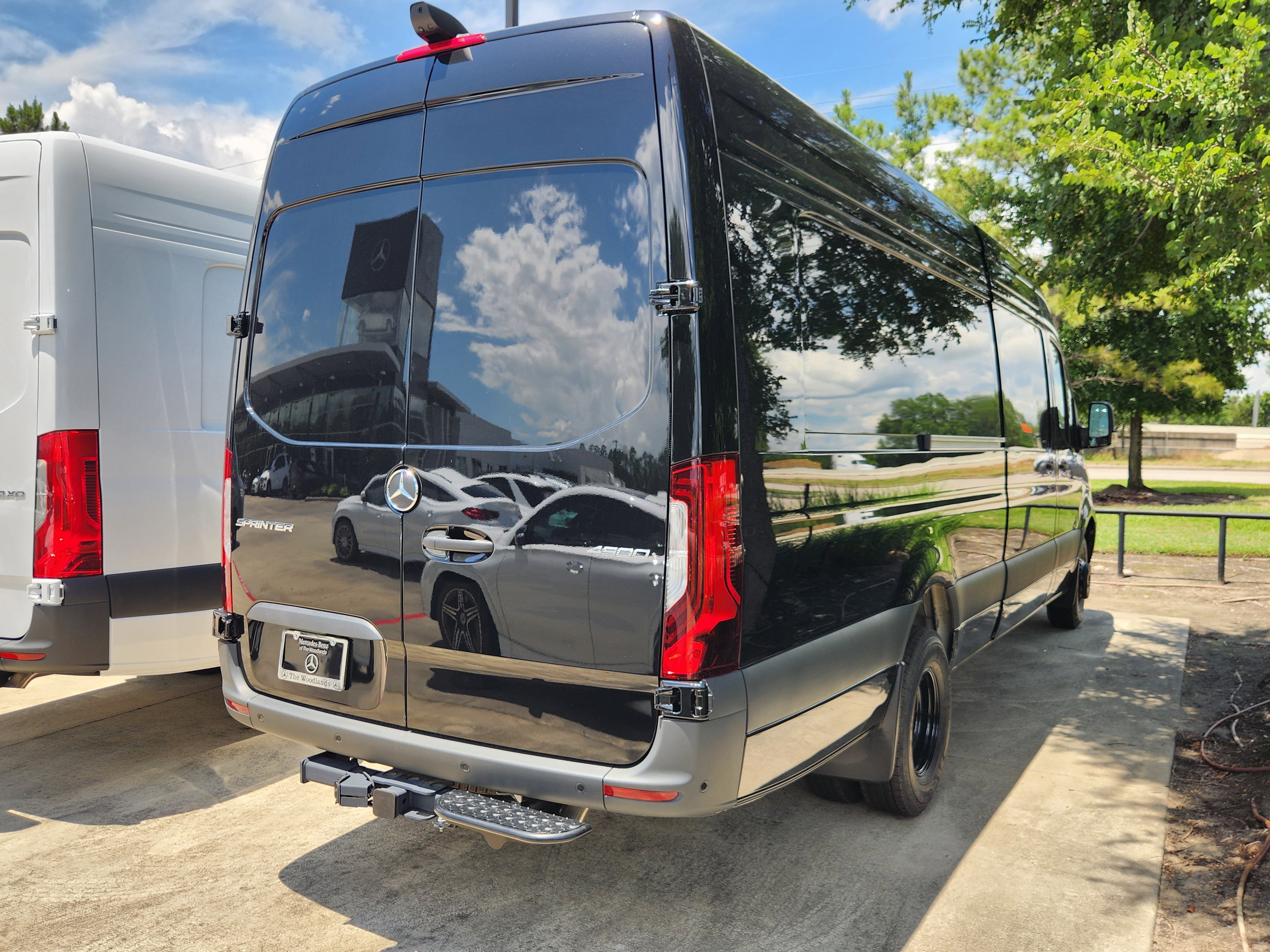 New 2026 Obsidian Black Metallic Mercedes-Benz Extended Cargo Van 170 in. WB image 6