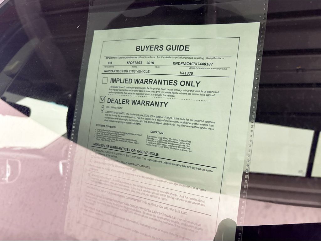 Used 2018 Red Kia LX image 23