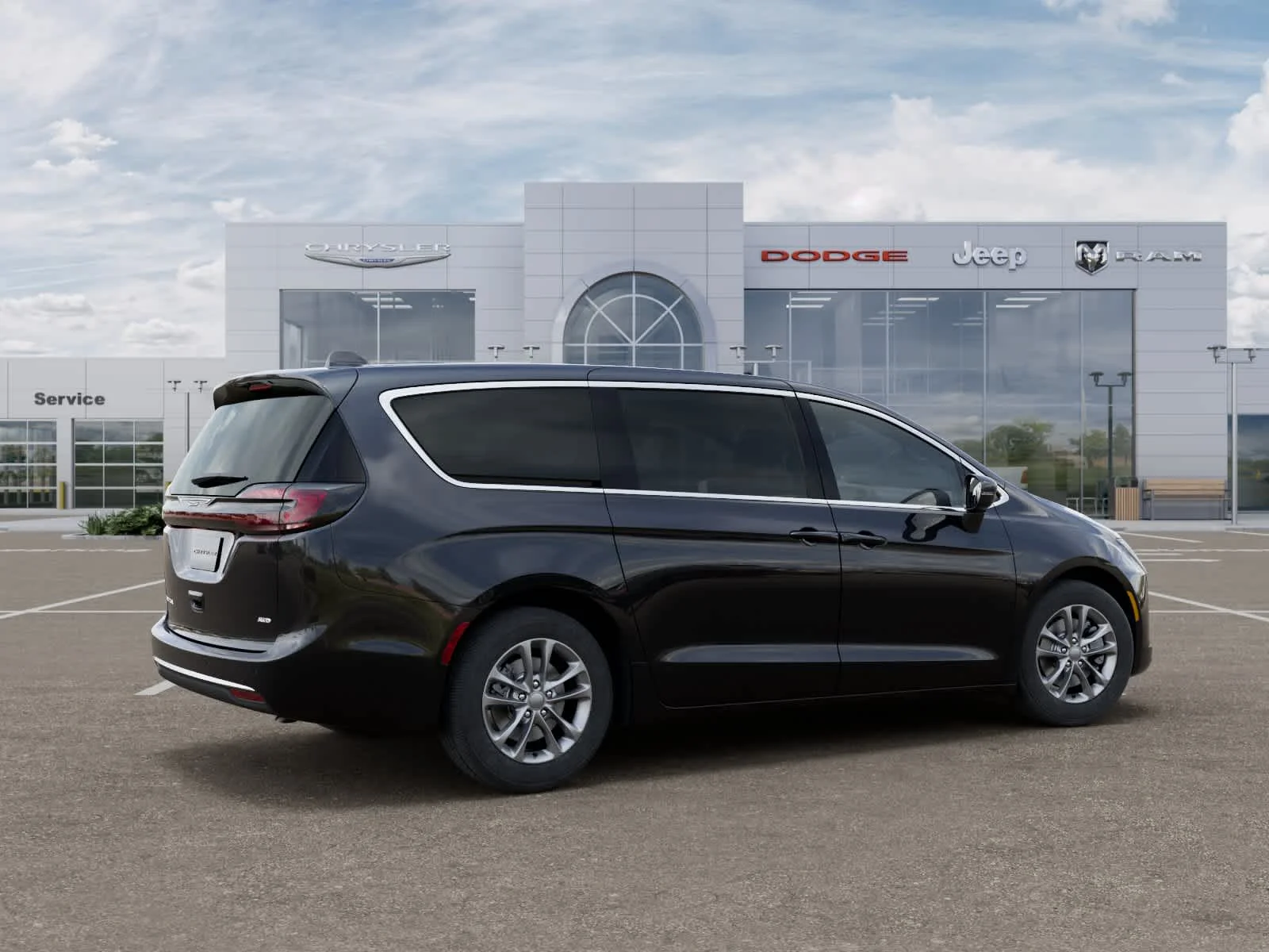New 2027 Diamond Black Crystal Pearlcoat Chrysler Select image 4
