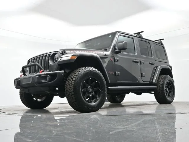 Used 2020 Granite Crystal Metallic Clearcoat Jeep Rubicon image 24