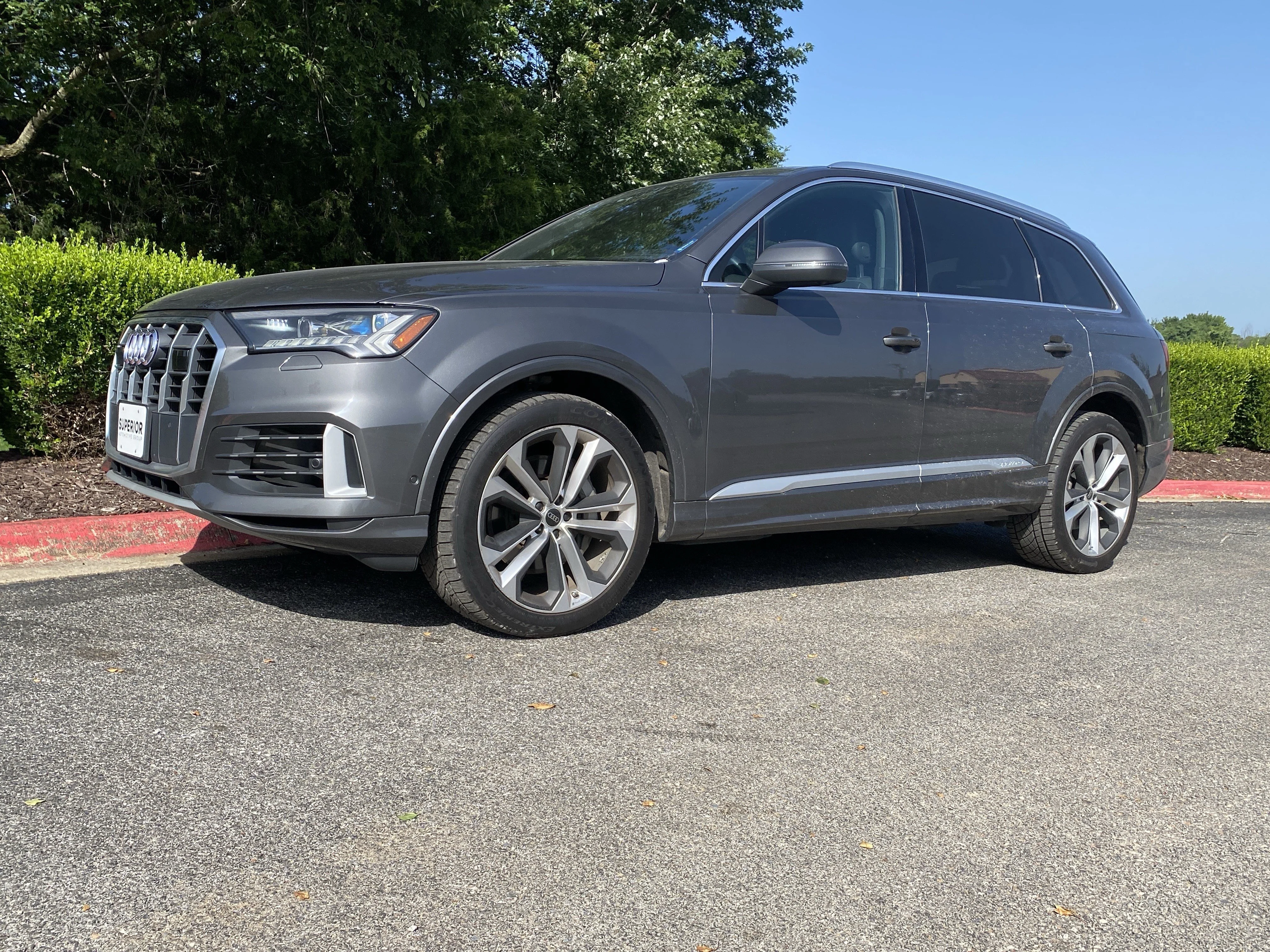 Used 2024 Gray Audi 55 Prestige image 11