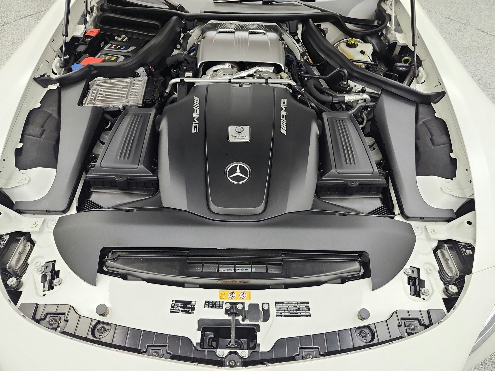 Certified Used 2021 designo Diamond White Mercedes-Benz AMG® GT Roadster image 15