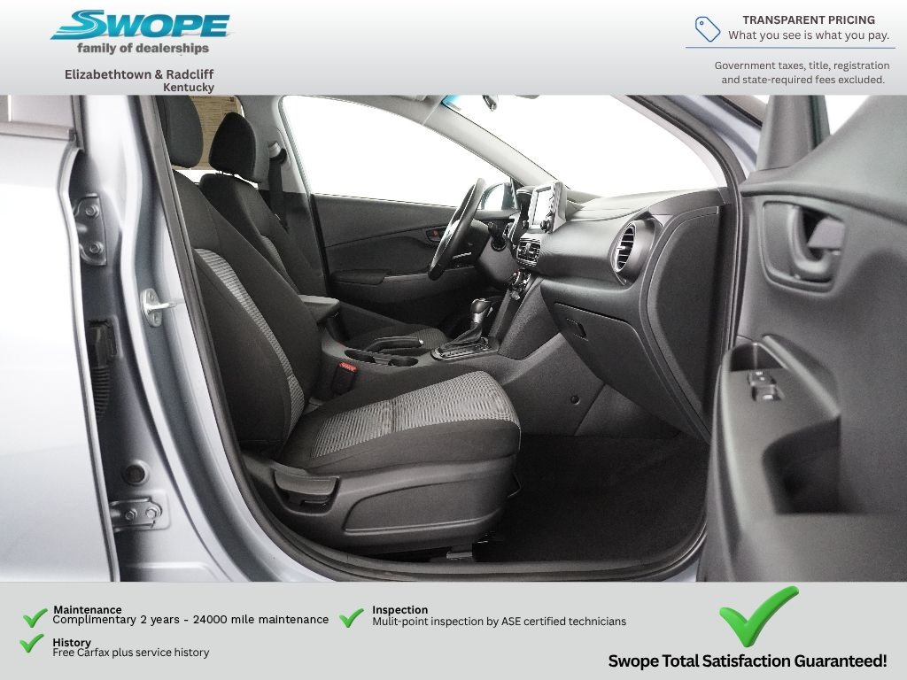 Used 2019 Sonic Silver w/Black Roof Hyundai SEL image 11