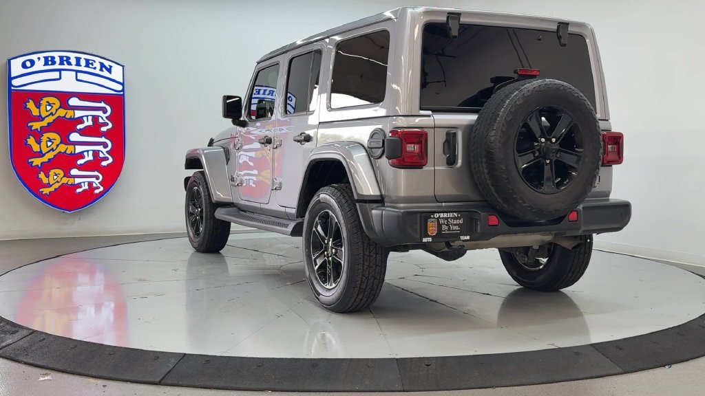 Used 2021 Billet Silver Metallic Jeep Unlimited Sahara Altitude image 6