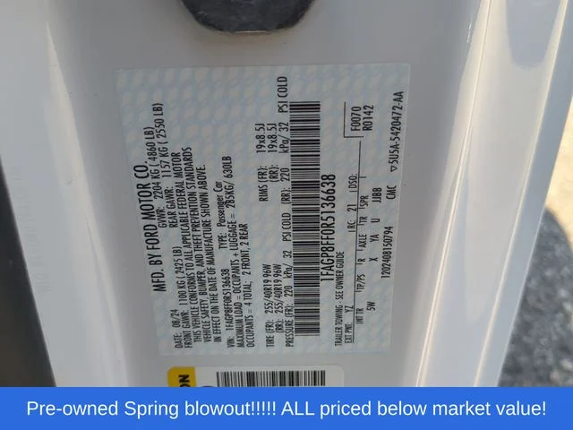 Used 2024 White Ford GT Premium image 46