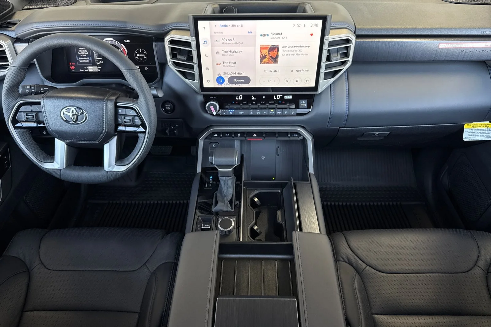 New 2026 Midnight Black Metallic Toyota  Platinum image 12