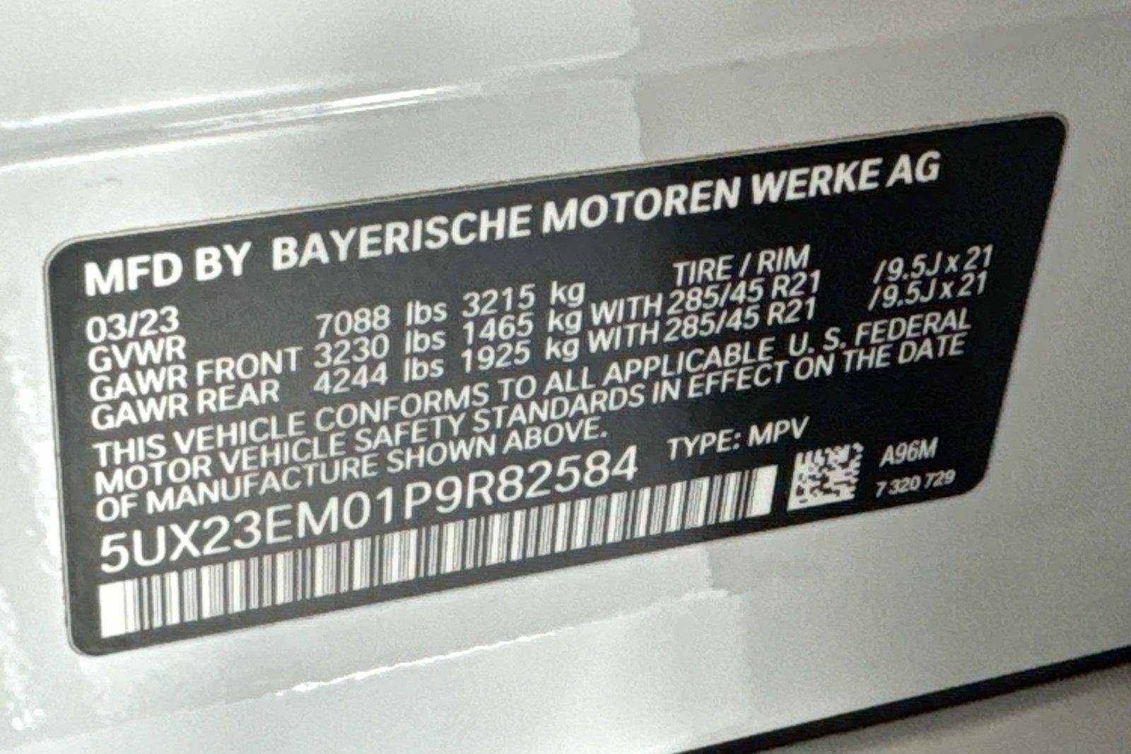Used 2023 Alpine White BMW xDrive40i image 30