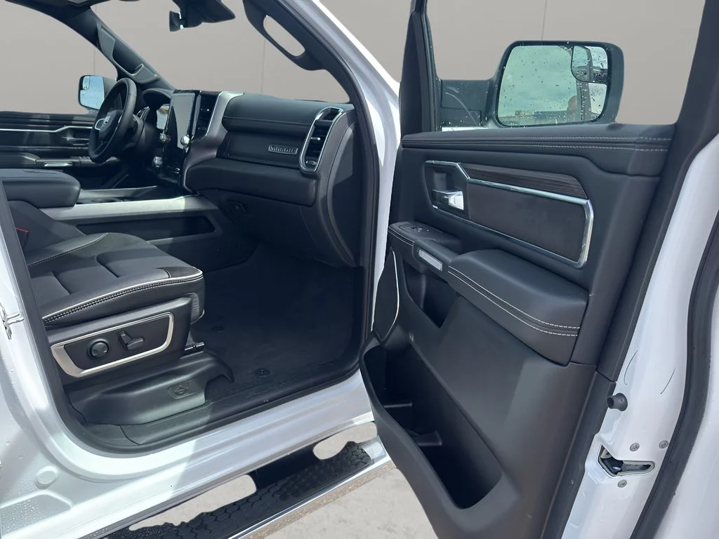 Used 2025 Bright White Clearcoat Ram Laramie image 15
