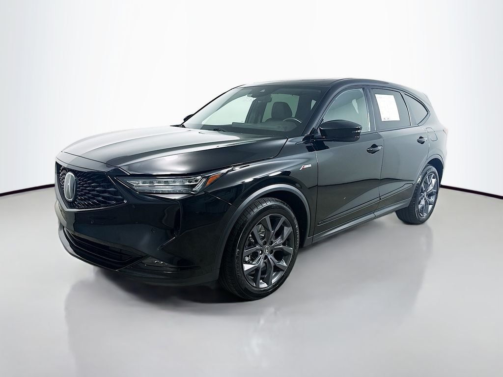 Used 2023 Majestic Black Pearl Acura w/A-Spec Package image 3