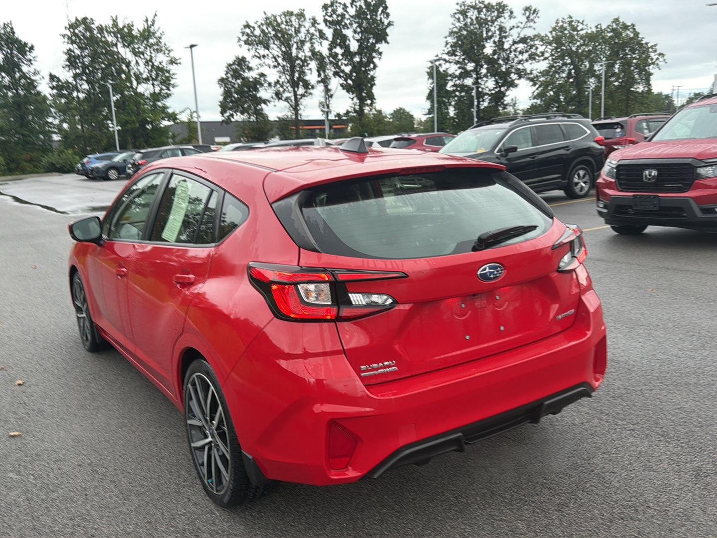 Used 2024 Pure Red Subaru Sport image 6