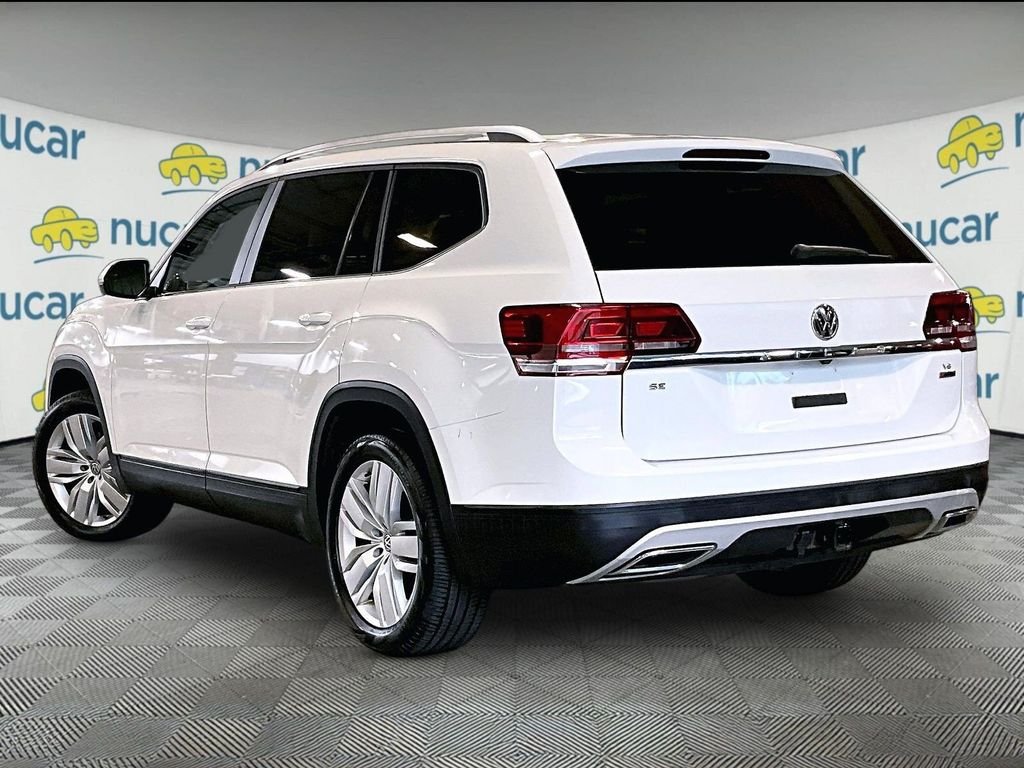Used 2019 White Volkswagen 3.6L V6 SE image 4