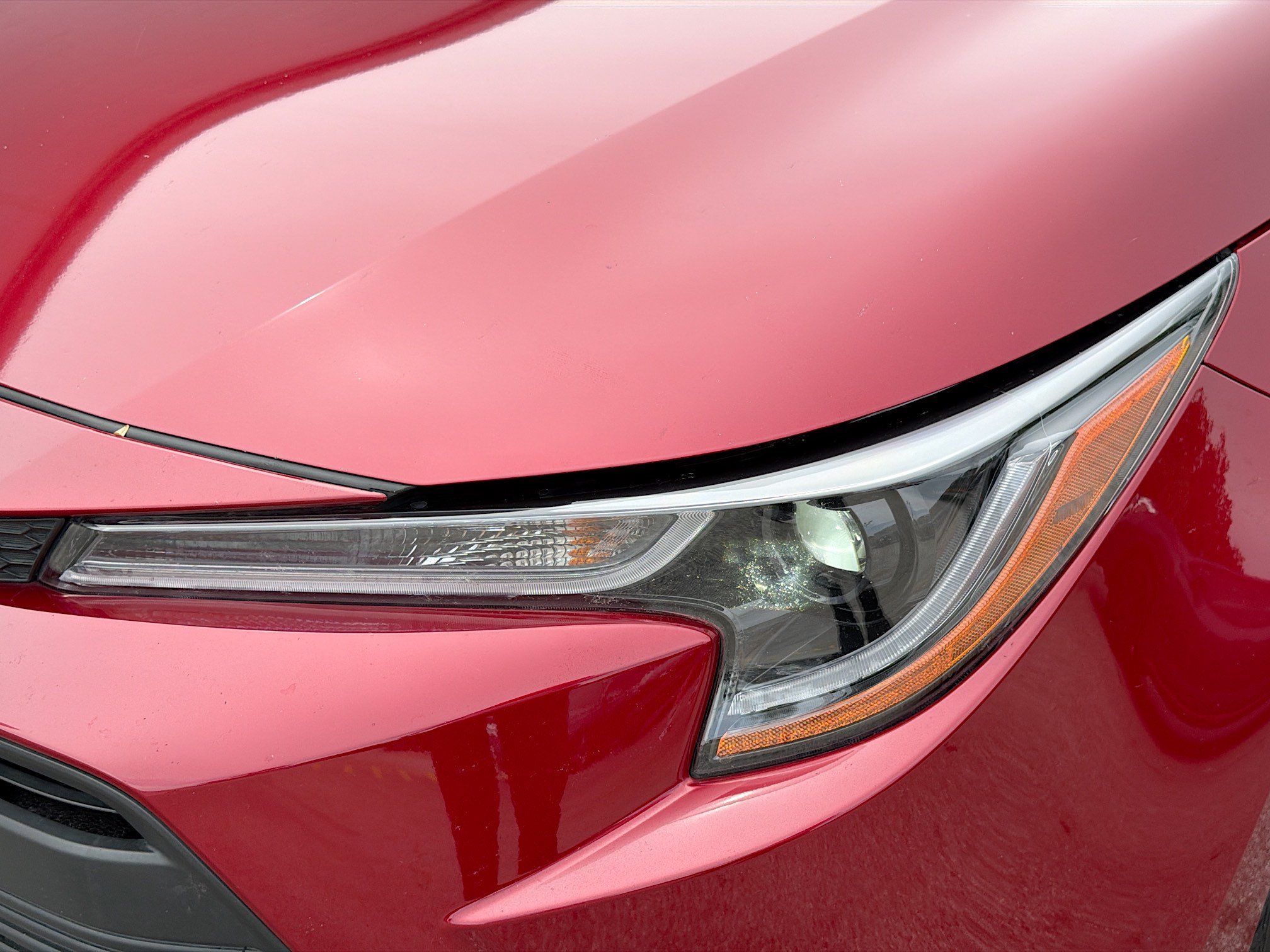 Used 2023 Ruby Flare Pearl Toyota LE image 9
