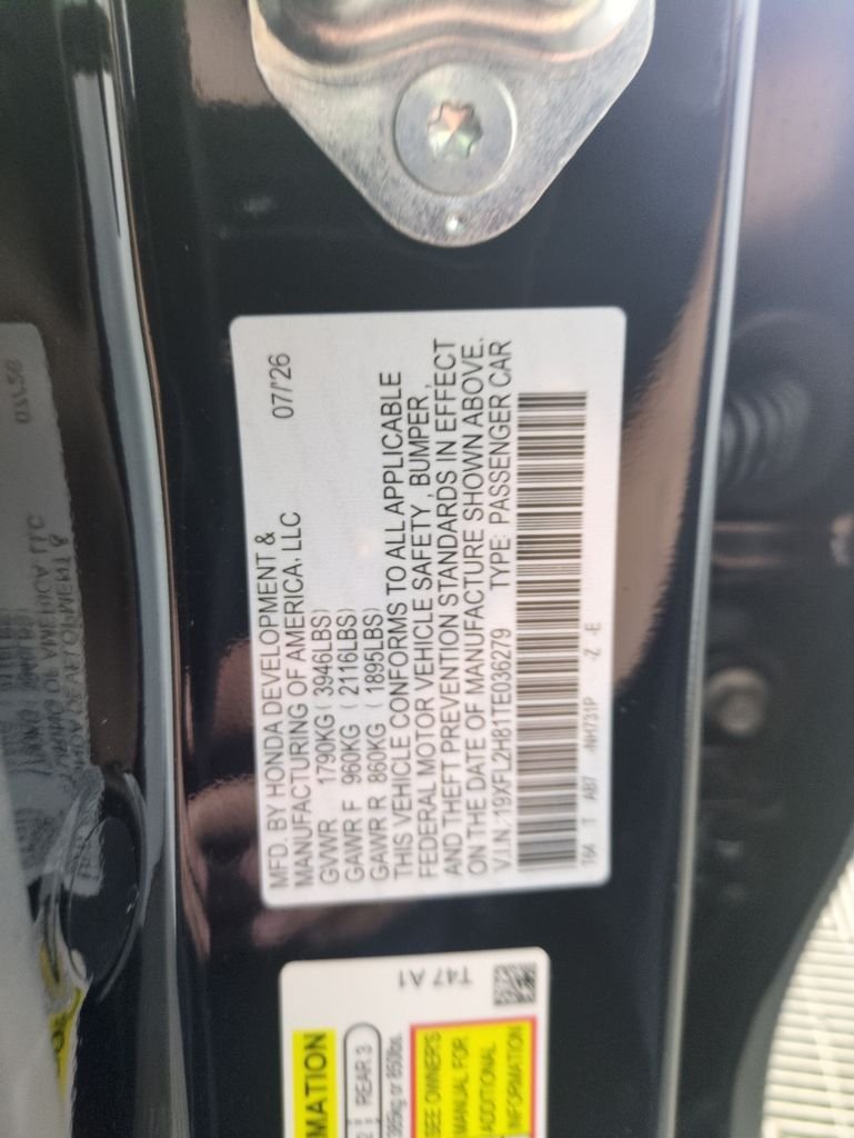 New 2026 Crystal Black Pearl Honda Sport image 28