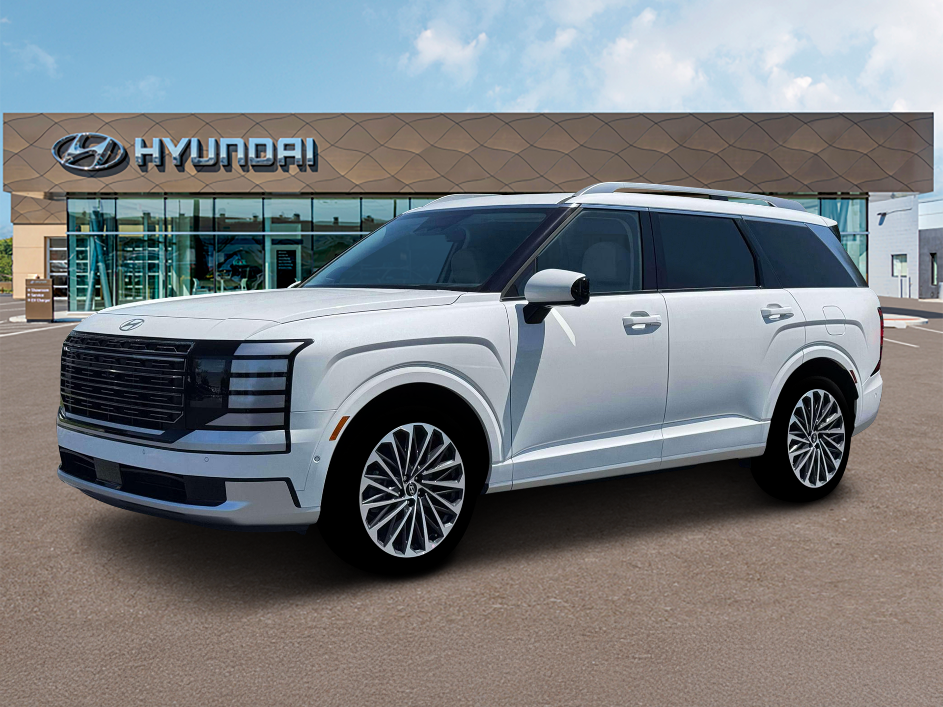 New 2026 Creamy White Pearl Hyundai Calligraphy FWD image 2