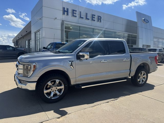 Used 2023 Iconic Silver Metallic Ford Lariat image 3