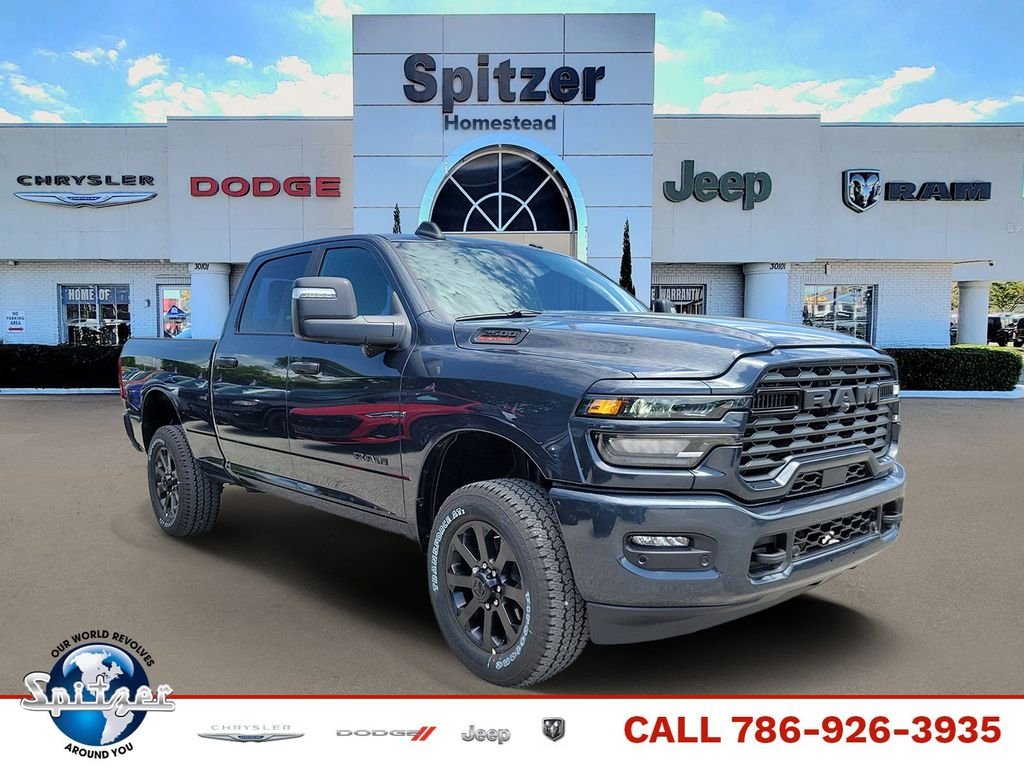 New 2026 Forged Blue Metallic Exterior Paint RAM Big Horn image 1