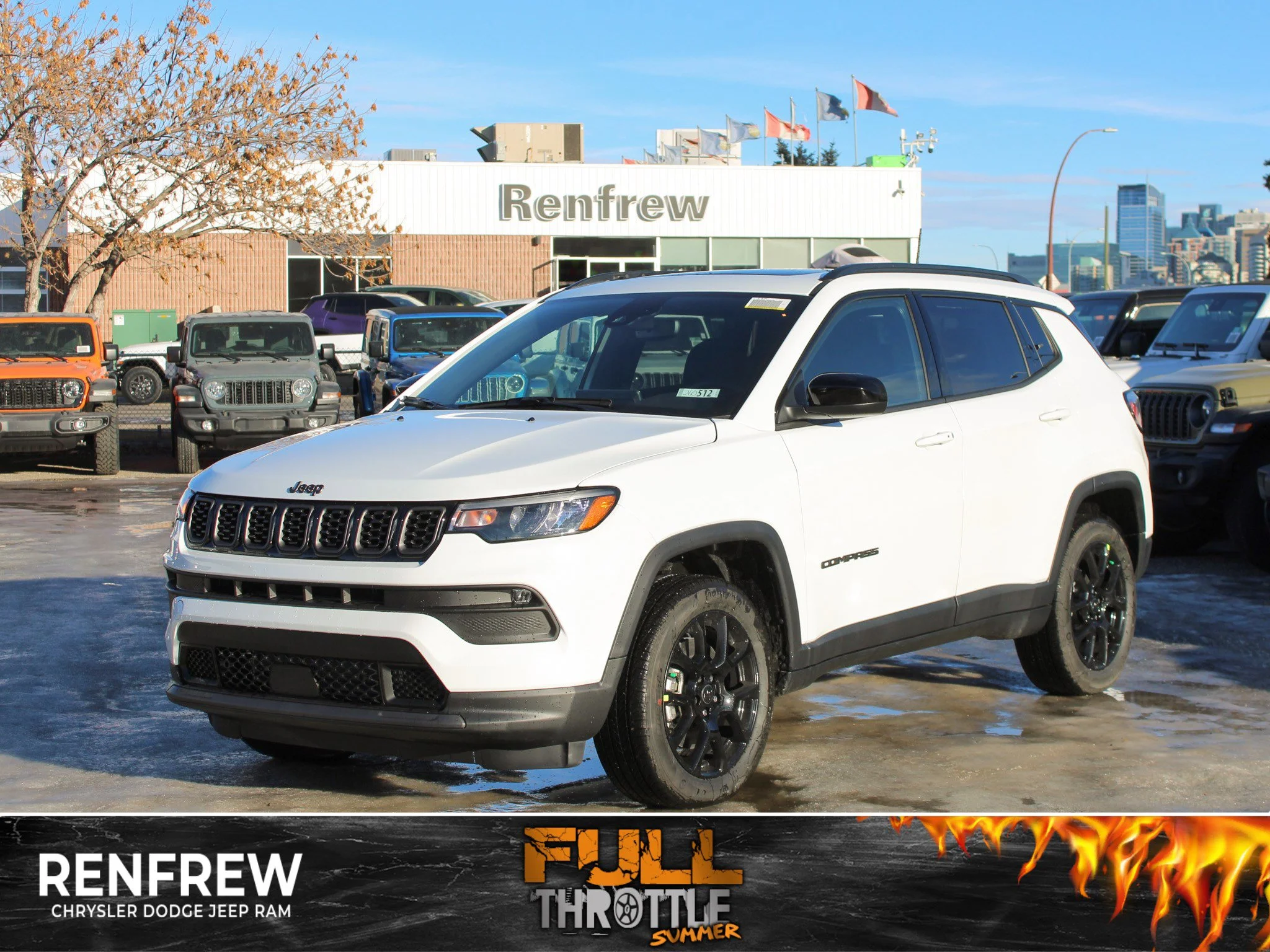New 2026 White Jeep North* image 1