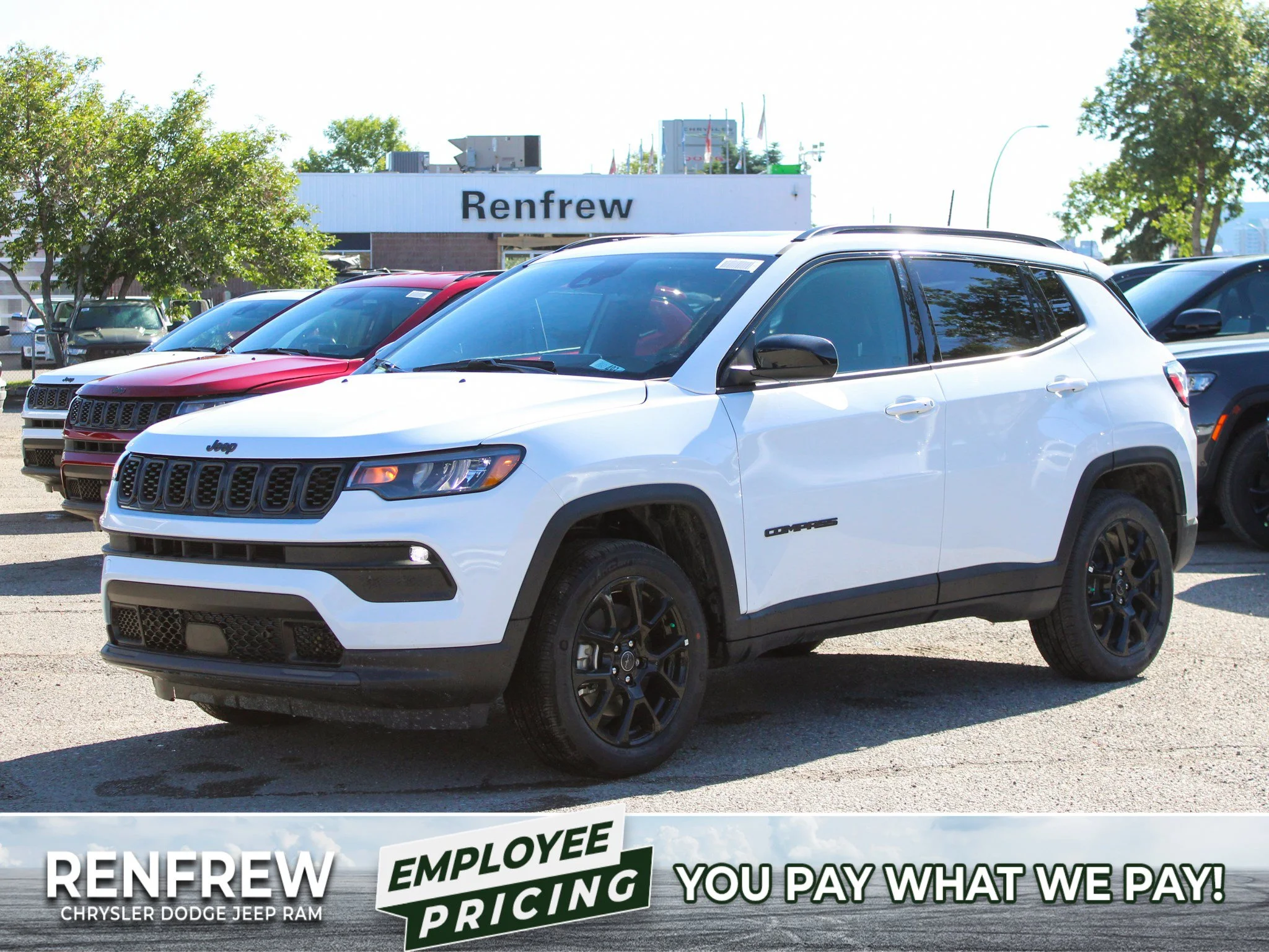 New 2026 White Jeep North* image 1