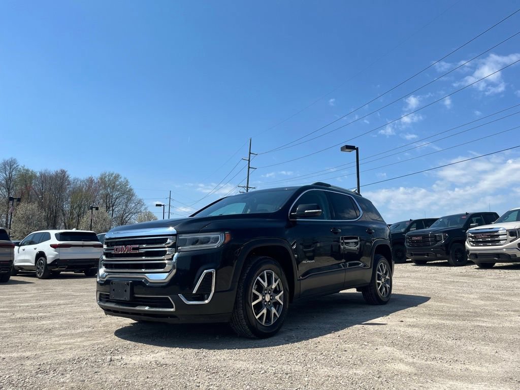 Used 2023 Ebony Twilight Metallic GMC SLT image 2