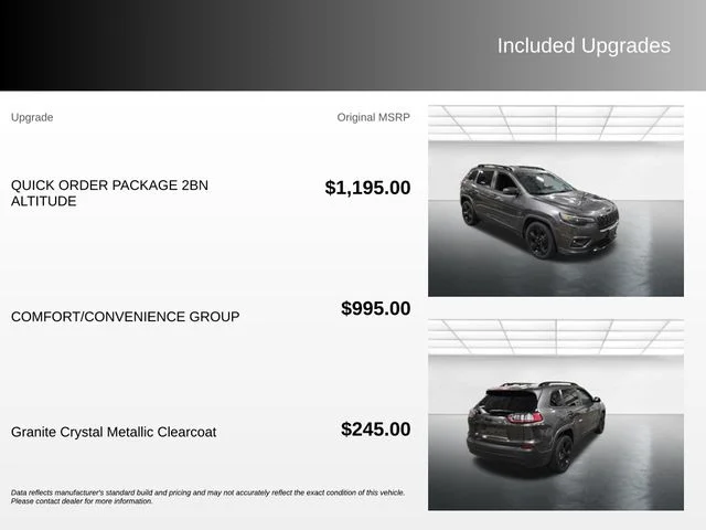 Used 2020 Gray Jeep Latitude Plus image 4