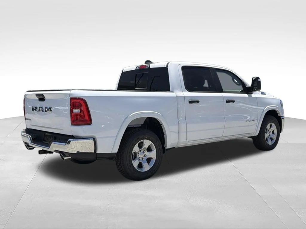 New 2026 Bright White Clear-Coat Exterior Paint RAM Big Horn/Lone Star image 7