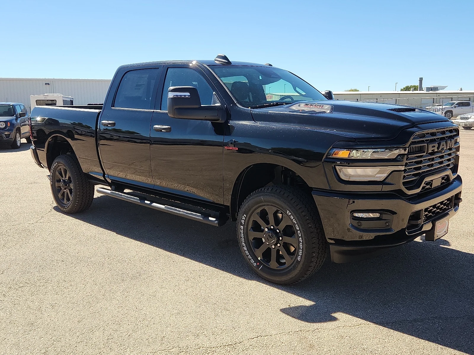 New 2027 Diamond Black Crystal Pearl-Coat  Paint Ram BLACK EXPRESS CREW CAB 4X4 6