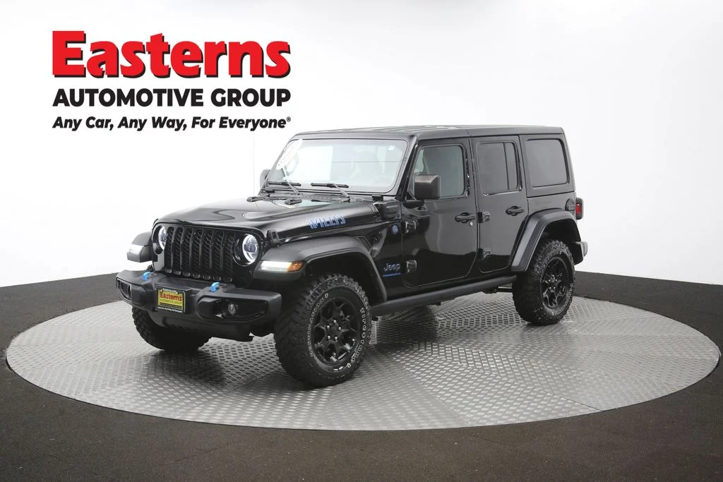 Used 2023 Black Jeep Willys 4xe image 56