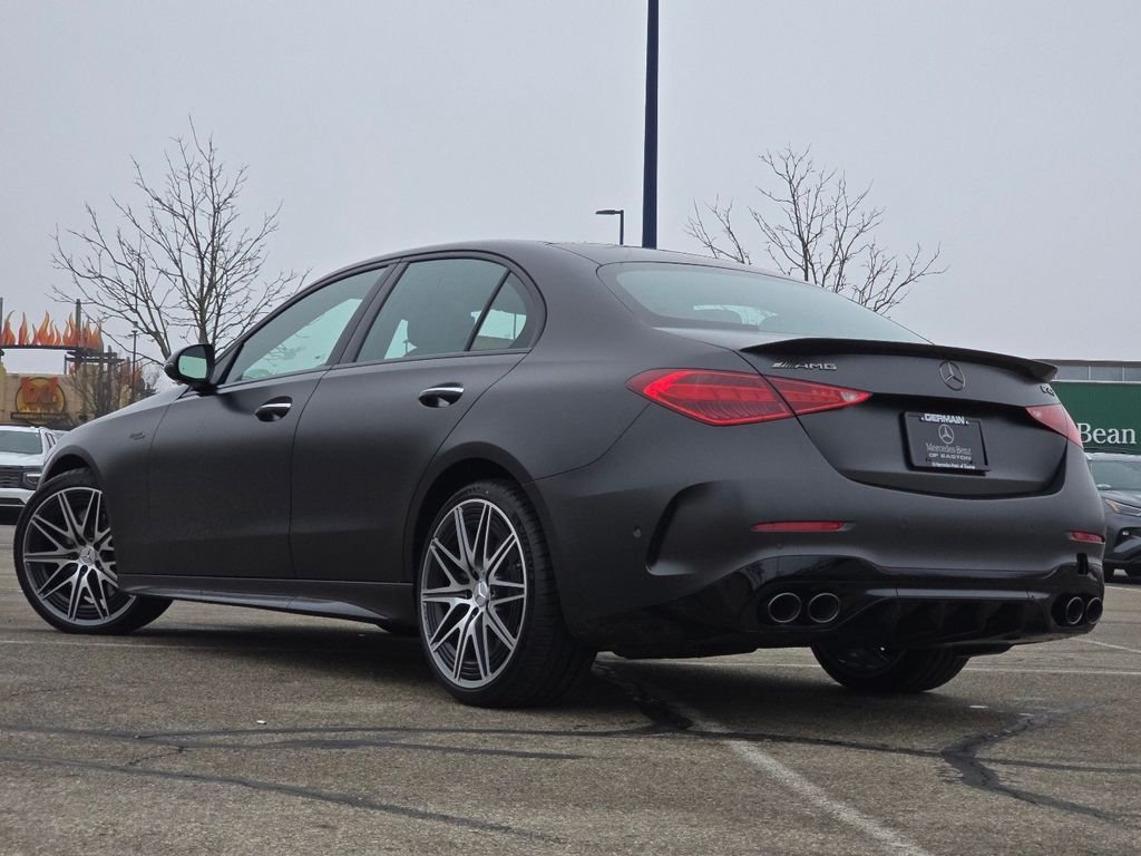 New 2026 MANUFAKTUR exclusive graphite grey magno Mercedes-Benz C 43 AMG® image 15