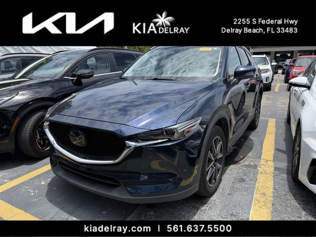 Used 2018 Blue Mazda Grand Touring image 9