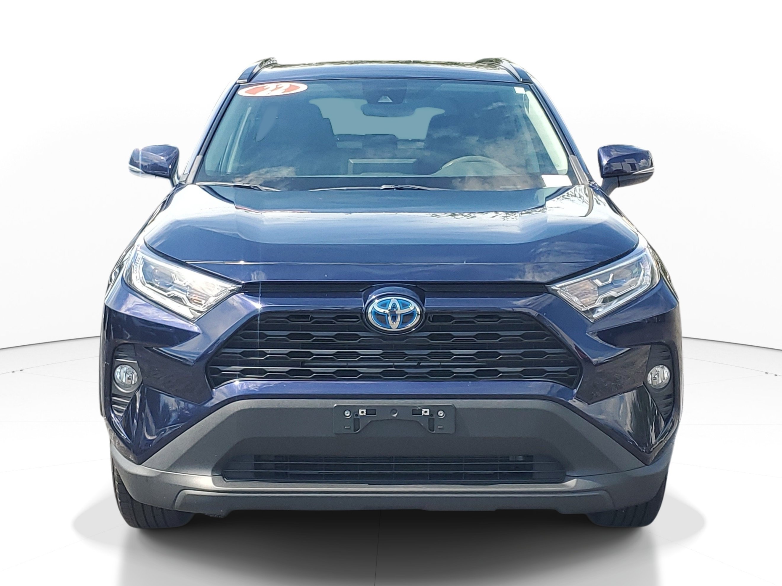 Used 2021 Blue Print Toyota Hybrid XLE image 1