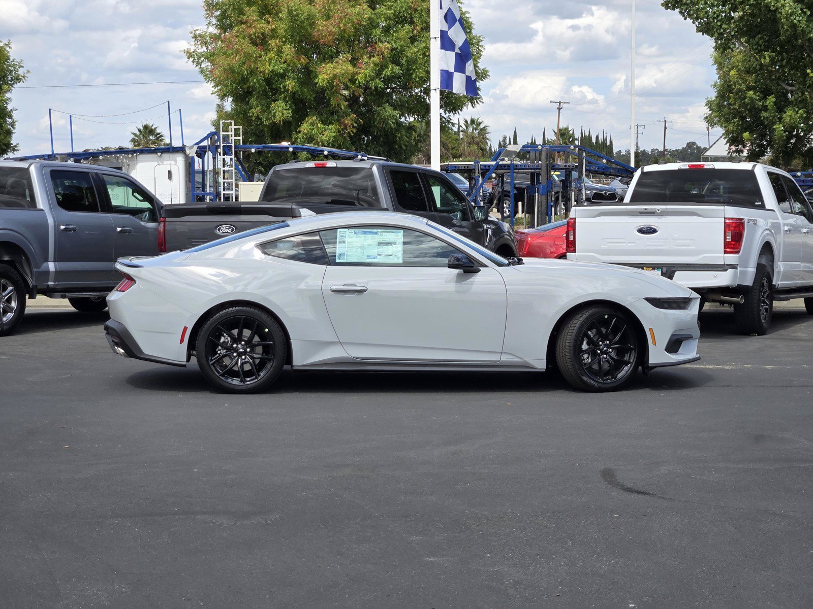 New 2026 Avalanche Gray Ford EcoBoost® Premium Fastback image 3