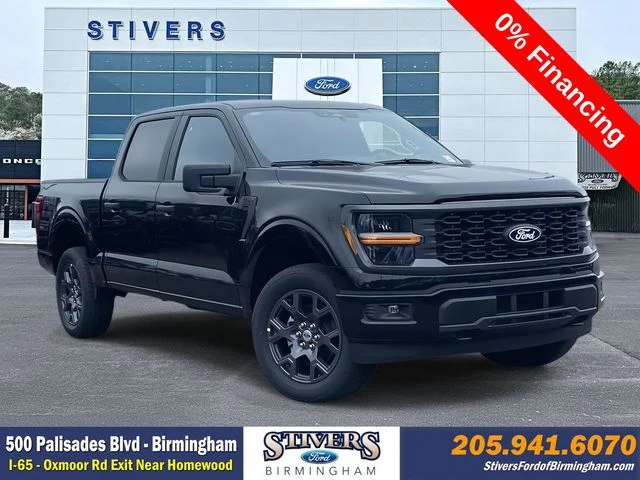 New 2026 Black Ford STX image 1