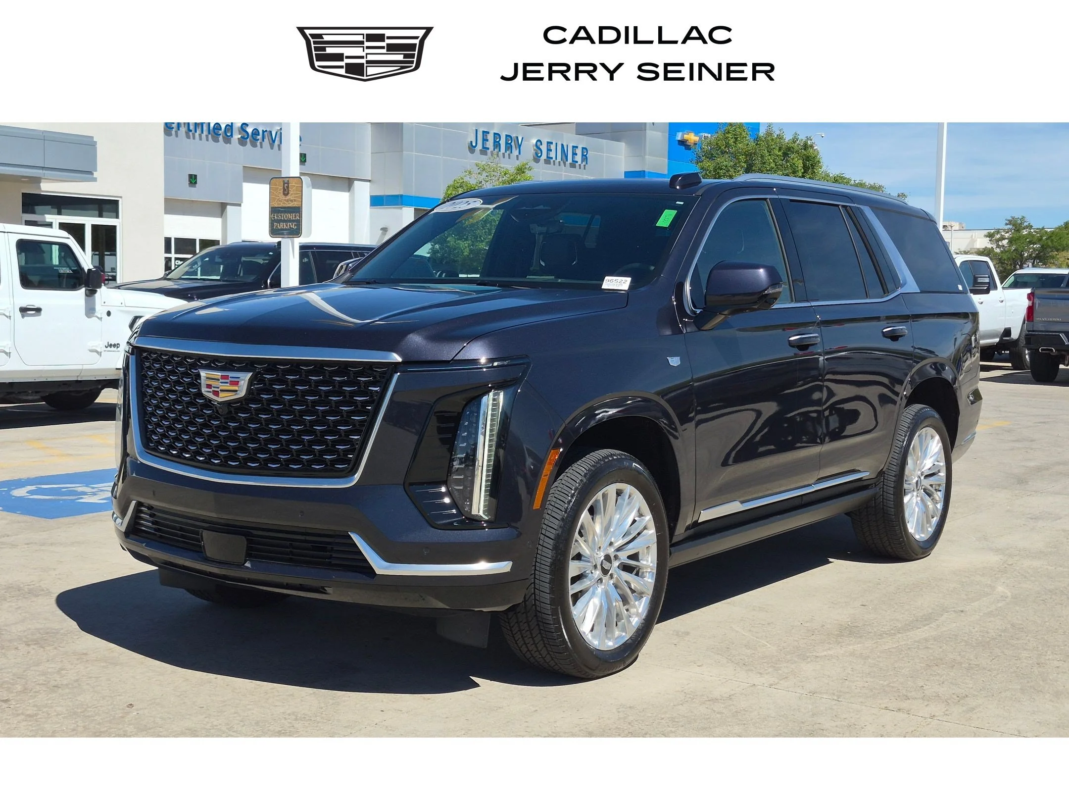 Used 2025 Galactic Gray Metallic Cadillac 4WD Premium Luxury image 1