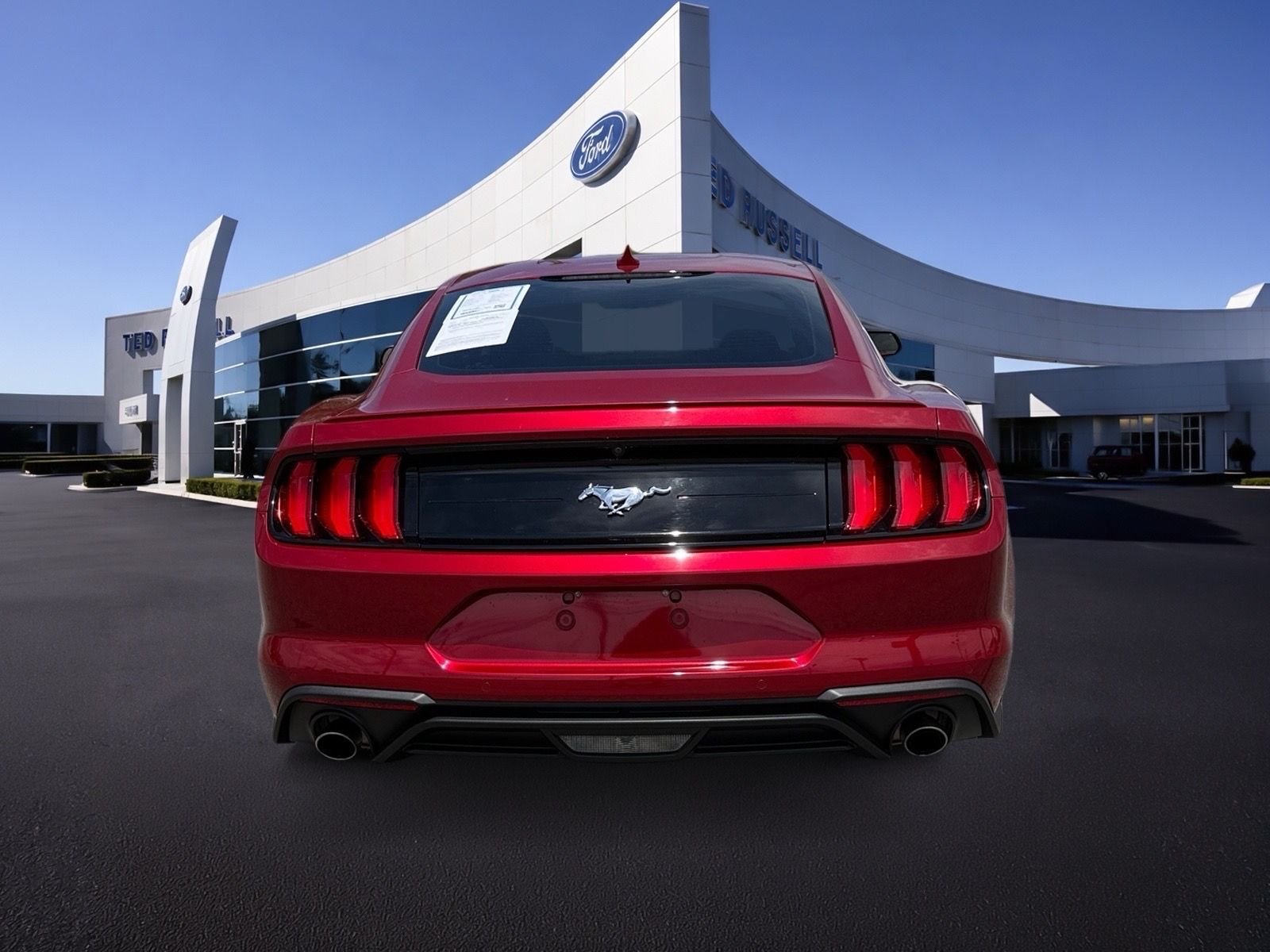 Certified Used 2022 Red Metallic Ford EcoBoost Premium image 5