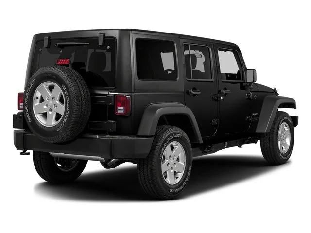 Used 2016 Black Jeep Unlimited Sport image 2