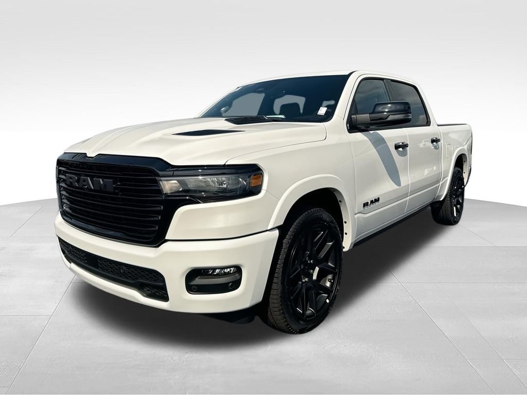 New 2026 Bright White Clear-Coat Exterior Paint RAM Laramie image 4