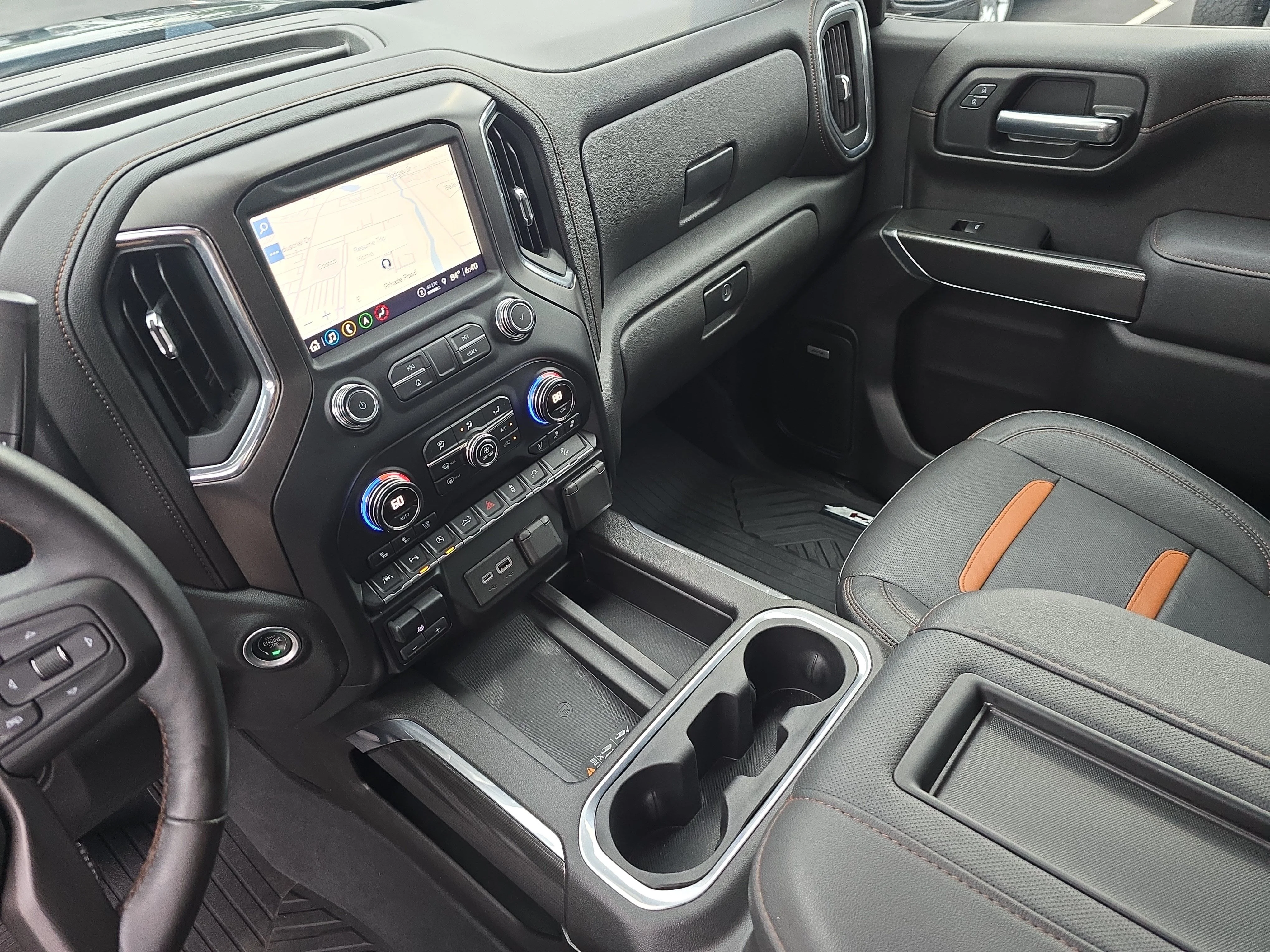 Used 2021 EBONY TWILIGHT METALLIC GMC AT4 image 26
