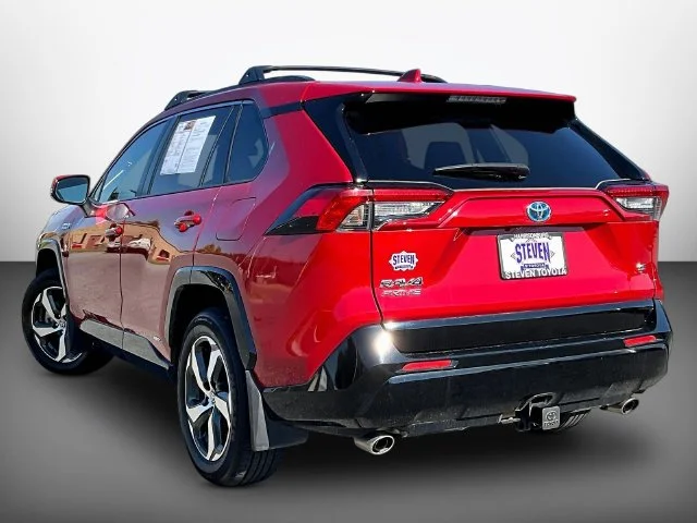 Used 2021 Red Toyota SE image 4