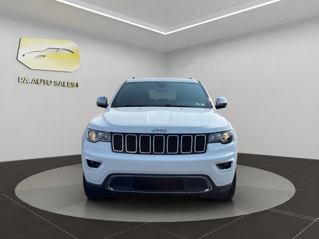 Used 2020 Bright White Clearcoat Jeep Limited image 2